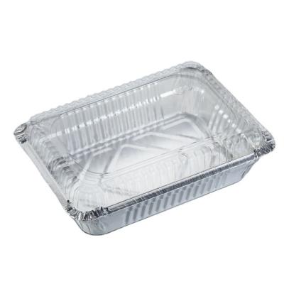 China Takeaway Food Lunch Box Manufacturers Supply Disposable Aluminum Foil Deli Packaged Lunch Box High Temperature Resistant Foil for sale