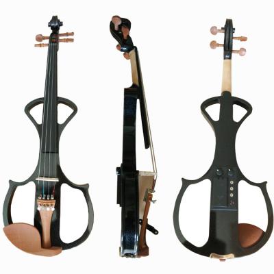 China Imitation of high quality ebony electronic violin made of jujube wood for sale