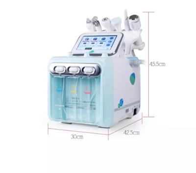 China Black Head Remover 7 In 1 Small Bubble Hydrogen Oxgen Beauty Instrument Reduce Wrinkles Small Facial Bubble Machine for sale