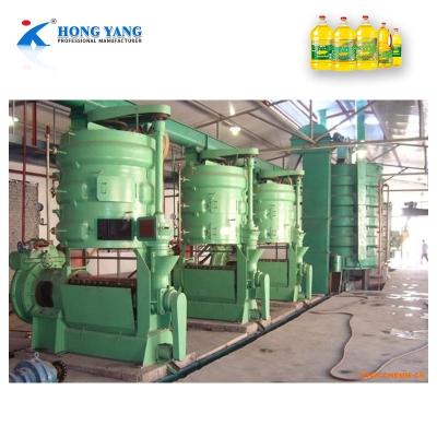 China Power Saving Frying Oil Process Production Line Sunflower Oil Production Line for sale