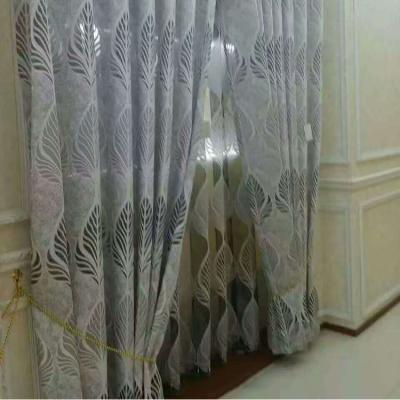 China Wholesale Hollow Blackout Cut Flowers New AB Version Bubble Sheet Curtain Screens are lightweight and waterproof. for sale