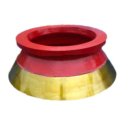 China energy & Mining Spare Parts H300, H400 And H500 Cone High Manganese MHP Crusher Parts Casing And Bowl Liner for sale