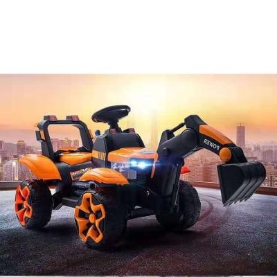 China Ride On Mini Playground 3-8 Year Hot Sale Children's Toy 2019 Electric Toys Excavator For Children for sale