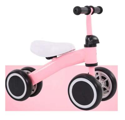 China Ride On Toy Pink color small kids balance bike with soft saddle mini balance bike for sale