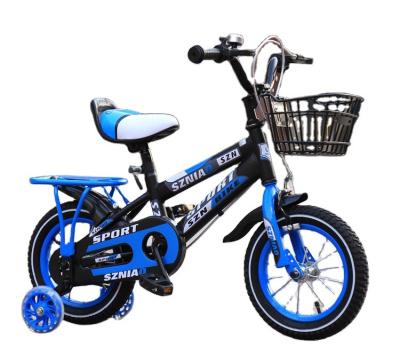 China Fashion Ride 12 Inch Kids Bike Blue Low Price Kids Bike For New Design OEM 16 Inch Kids Bike for sale