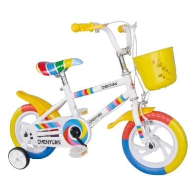 China Steel Colorful Kids Bike 12 Inch Yellow Kids Bike Cheap Price Kids Bike for sale