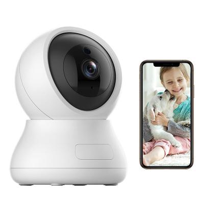 China 3MP NIGHT VISION wifi ptz security IP network night vision baby cloud camera indoor wireless works with Alexa and Google home for sale