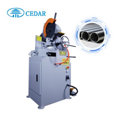 China 275AC pneumatic pipe cutting machine made in Zhangjiagang, China, no burrs and no dust for sale