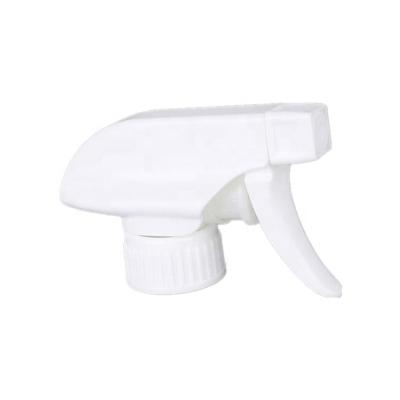 China Trigger Sprayer 2021 New Design Hot Selling Customized Water Cleaner 28/410 White Plastic Trigger Sprayer for sale