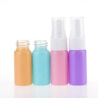 China Perfume Ready Ship Stores Cosmetic Package Colorful Macaron Green Pink / Orange / Purple Perfume Bottle Spray 10ml for sale