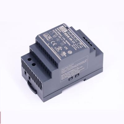 China SMPS Meanwell Original HDR-60-12 60W 12V 4.5A AC-DC Ultra Slim Step Shape Din Rail Switching Power Supply HDR-60-12 for sale