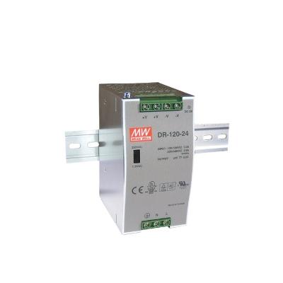 China Original DR-120-24 Meanwell 120W 24V 5 MW DIN DR-120-24 MID GOOD Rail Power Supply for sale