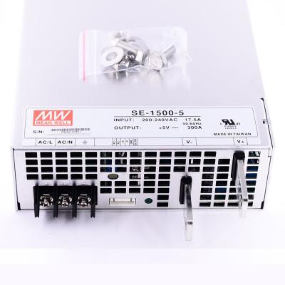 China Meanwell SE-1500-12 1500W 12v 220v 12v 125a SE-1500-12 Power Supply Changeover Power Transformer for sale