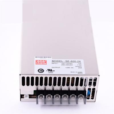 China Meanwell 600W 24V 25A SE-600-24 SMPS SE-600-24 Power Supply for sale