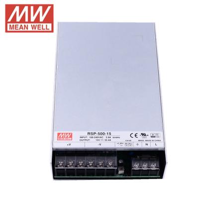 China SMPS RSP-500-15 500W Medium Good Industrial External Power Supply 15 Volt 500 Watt RSP-500-15 for sale