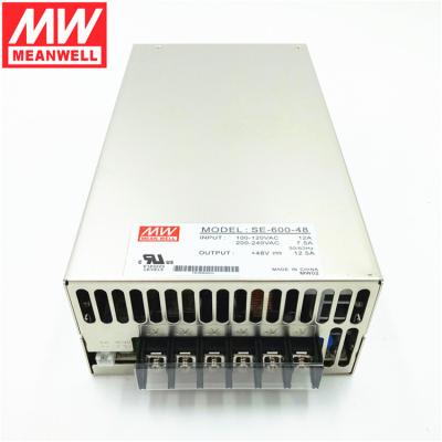 China China supplier power supply smps 600W 48V 12.5A high power medium changeover well SE-600-48 SE-600-48 for sale