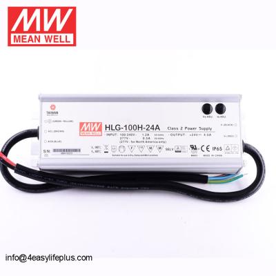 China 100W 24V 4A Meanwell LED IP65 LED Variable Waterproof Power Supply HLG-100H-24A HLG-100H-24A Driver for sale