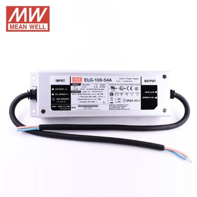 China 100W 54V DC Power Supply ELG-100-54A Meanwell IP65 LED Driver For Street Light ELG-100-54A for sale