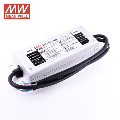 China Meanwell ELG-100-48B 100W 48V 2A IP67 Waterproof LED Driver 0-10V Dimmable Power Supply ELG-100-48B for sale