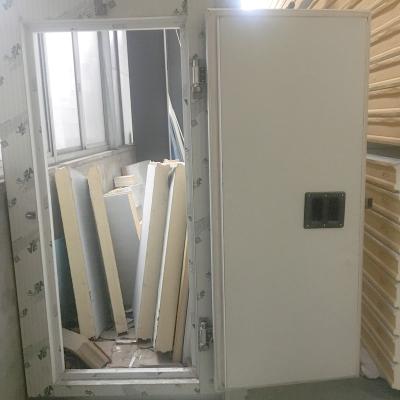 China ac Cold storage Room half buried Door for Fruits and Vegetable for sale