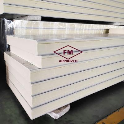 China New Design 75mm 50mm 120mm 100mm thermal insulation combination PU storage cold room sandwich panel for sale