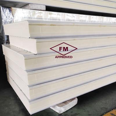 China Factory supply 50mm 100mm 75mm 150mm pu insulation combination price storage cold room sandwich panel for sale