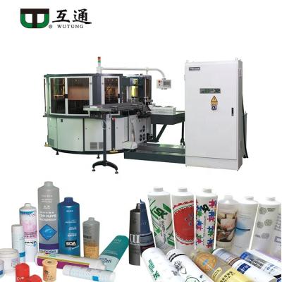 China Factory Wutung Printer Automatic Machine Screen UV Curing Silk Printing Material For Tube Jar Plastic Pen Cosmetics Centrifugal Cap for sale