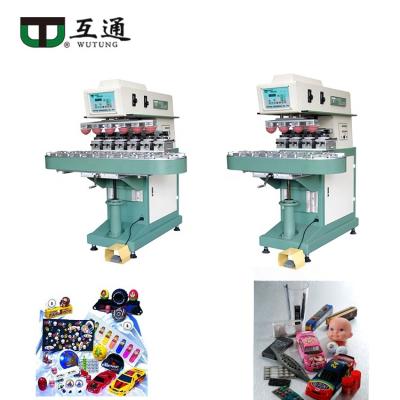 China Factory Wutung Automatic Semi-automatic Custom Notepad Printing Machine For Electronic Component Flat Around Bottle Oval Tube Stationary Toy Glass for sale