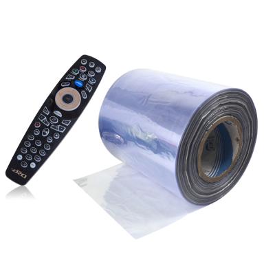 China New PVC Moisture Proof Heat Shrink Film For Beverage Bottle PVC Roll Film Free Samples Plastic Shrink Wrap for sale