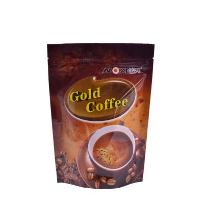 China Security Zhongbao Factory Bag Zipper Ziplock Bag Stand Up Pouch For Coffee Packaging for sale