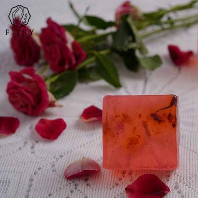 China Private Label Natural Moisturizing Rose Yoni Bar Soap For Intimate Foaming Non-Irritating Base Cleansing Area for sale