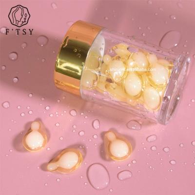 China Private Label Moisturizer Nourishing Moisturizing Collagen Gold Capsules Serum For Skin Care for sale