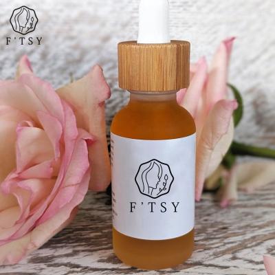 China Natural Vegan Private Label Moisturizer Nourishing Rose Glow Face Serum For Organic Whitening Skin Care for sale