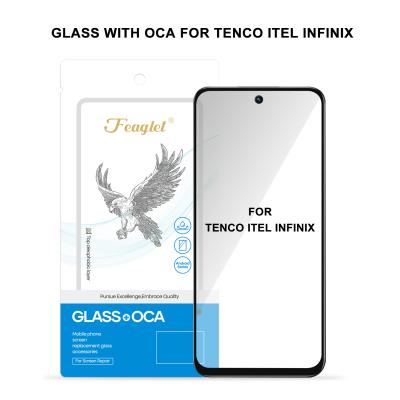 China Mobile Phone OCA Glass OCA Touch Glass For TENCO ITEL INFINIX for sale