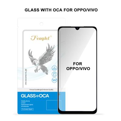 China OPPO VIVO Glass With OCA Feaglet OCA Touch Glass CE RoHs Approval for sale