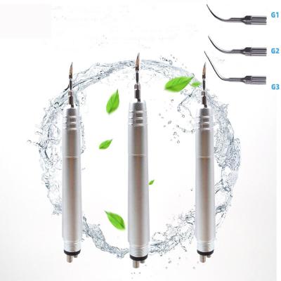 China Teeth cleanning Foshan factory hot sale dental teeth cleaning medical air scaler handpiece with 3 tips B2 or M4 for sale