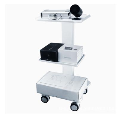 China 360-degree rotation with foot brake fashion design mobile dental clinic trolley cart for medical for dentist for sale