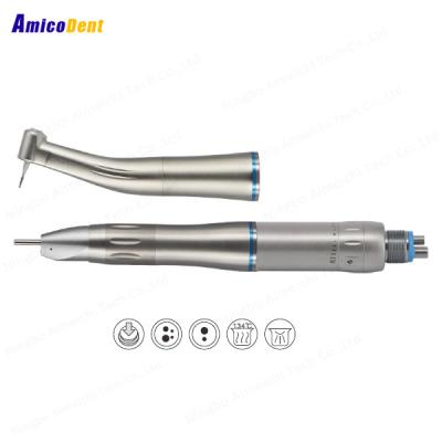 China Stainless Steel Kit 3 in 1 1:1 Inner Water Jet Low Speed ​​Contra Angle + Motor + Straight Handpiece Dental Low Speed ​​Turbine Set for sale