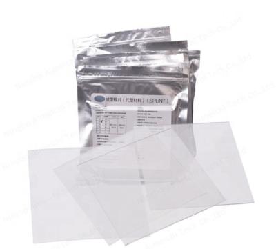 China PVC Food Grade Soft Hard Sheet Splint Thermoplastic Orthodontic Training Sheet In Vacuum Packing Round Or Square 0.8 1 1.5 2 Mm for sale