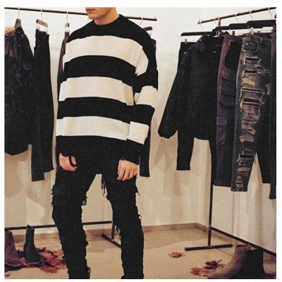 China New New OEM Fashion Quality Private Label Men's Knitted Sweater Streetwear By Custom Pullover for sale