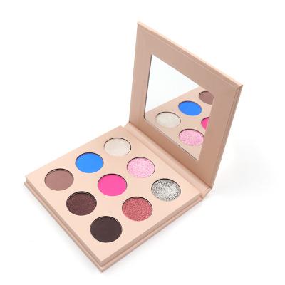 China Waterproof Makeup Customization Your Own Brand Eyeshadow Maker Custom Eyeshadow Palette for sale