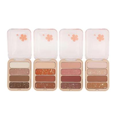 China Popular Waterproof Individually Wrapped Waterproof and Sweatproof Own Brand Eyeshadow Palette for sale