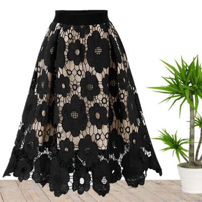 China Dropshipping 2021 hot sale anti static plus size floral print casual skirt for women china wholesale for sale