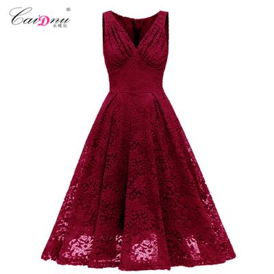 China 2022 spring new women's anti-wrinkle spring new women's vest skirt sleeveless age-reducing foreign temperament depressing fairy dress for sale