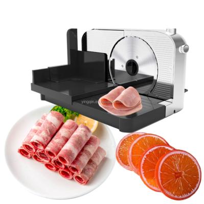 China HOTEL/RESTAURANT/HOUSE electric industrial thin hot pot meat mini hot pot Italian Chinese automatic cooked cube meat frozen meat slicer for sale