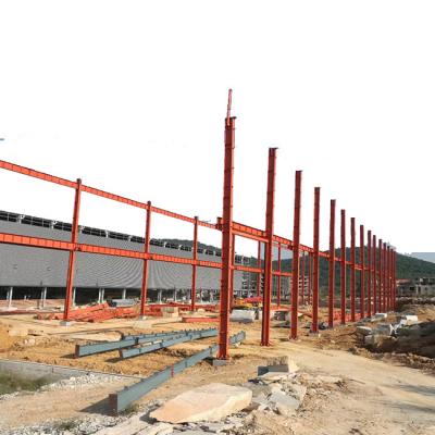 China Modern Warehouse Prices Steel Structure Prefabricated Steel Construction Workshop for sale