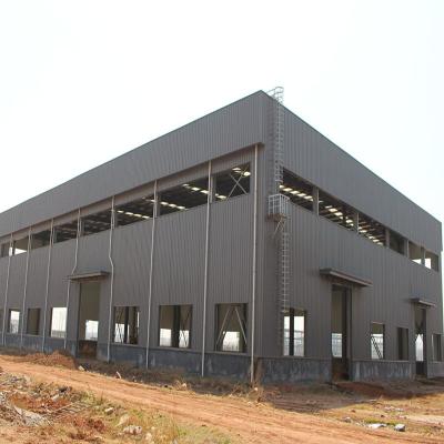 China Modern Steel Frame Metal Building Steel Structure Warehouse for sale