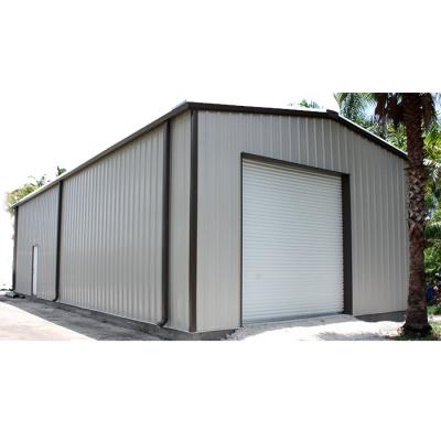 China Steel structure warehouse low price steel frame construction garage steel structure building for sale for sale