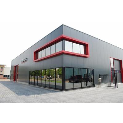 China Cheap Steel Structure 30 X 40 Warehouse Modern High Rise Prefab Workshop Hall Building for sale