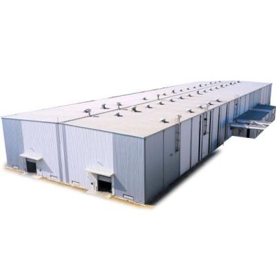 China Modern Light Gauge Steel Frame Structure Warehouse Galvanized Steel Shed for sale